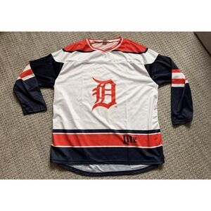 Detroit Tigers 2XL Hockey Jersey